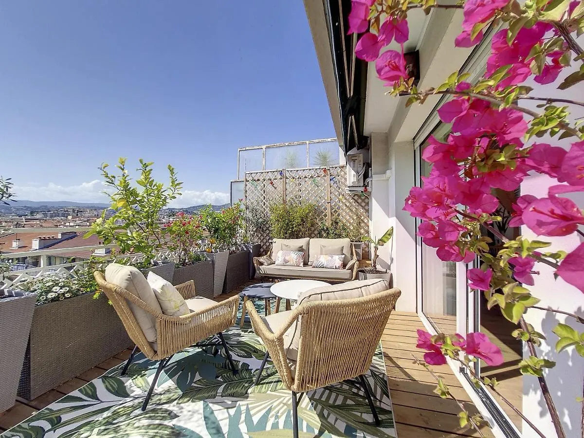 Nestor&Jeeves - Sun Deck Terrace - Top Floor Nice 0*,